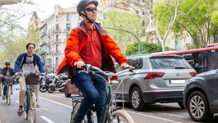 various road users