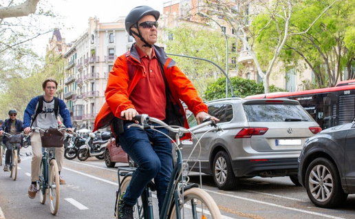 various road users