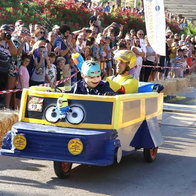 Wacky races car styles in Minions