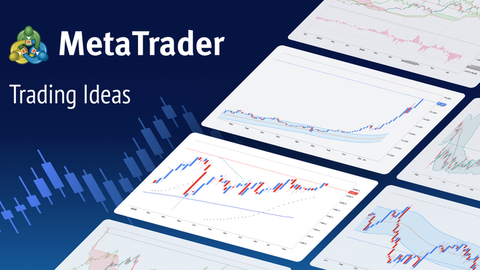 view of different pictures showing graphs for Meta Trader