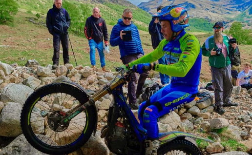 Adam Raga trial rider