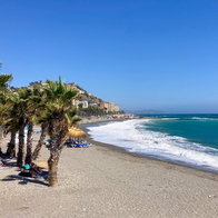 Almunecar beach