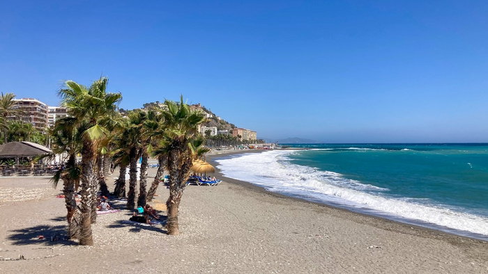 Almunecar beach