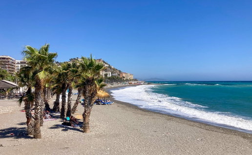 Almunecar beach