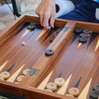 Backgammon board
