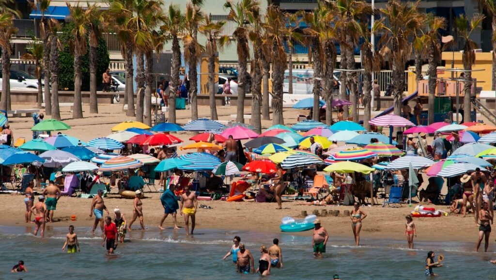 What police found beneath parasols on Malaga’s busiest beach