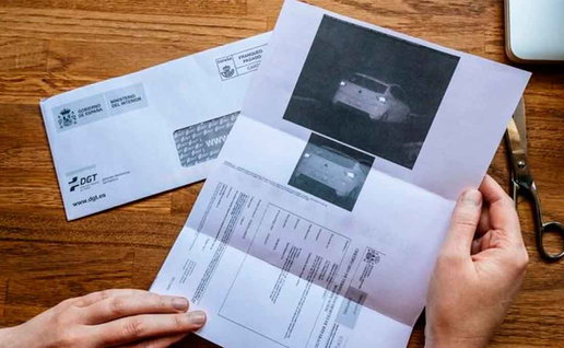 Check the images on your speeding fine.