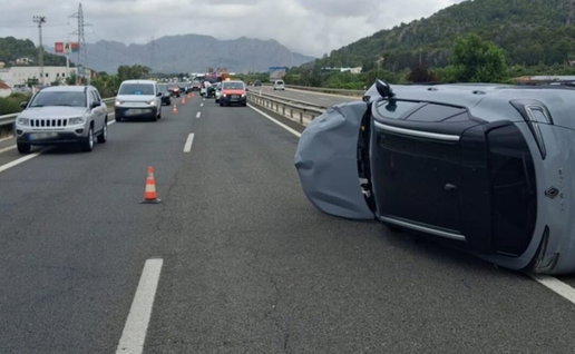Driver Found Hiding After AP-7 Crash
