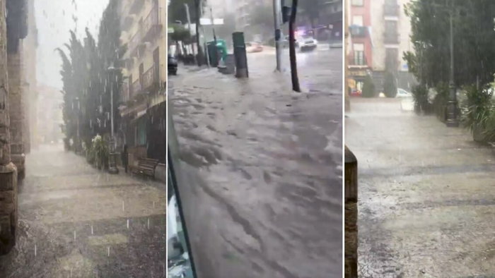 Images of Jaen flood