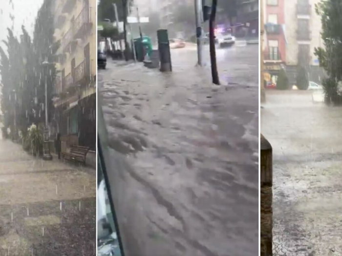 Images of Jaen flood
