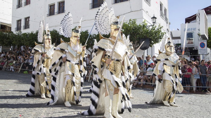 Medieval parade in Mojácar