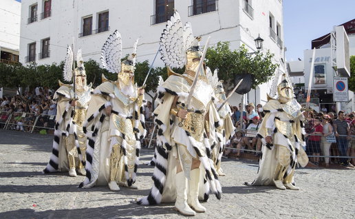Medieval parade in Mojácar