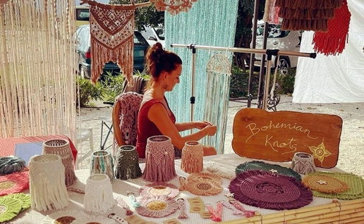 The arts and crafts fair.