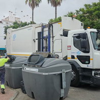 Salobreña rubbish collection.