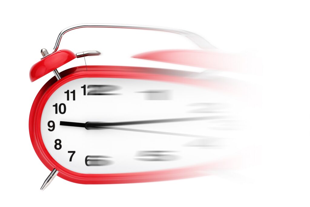 Melting clocks and lost hours