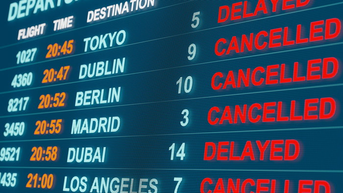 All fights cancelled at Brussels airport.