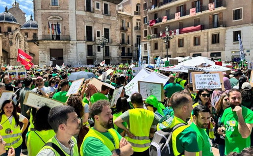 Valencia teachers strikes
