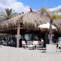 Beach bar on Costa Tropical