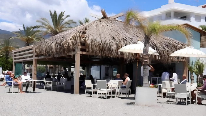 Beach bar on Costa Tropical
