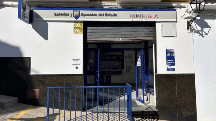 Ardales lottery shop.