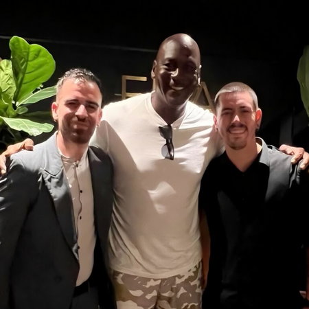 Michael Jordan and friends in Marbella