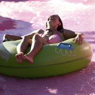 One of the slides at Aquamijas.