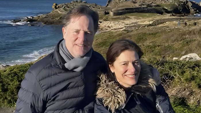 Miriam González Durántez, known as Lady Clegg in the UK, with husband Sir Nick Clegg.
