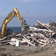 BereBere chiringuito removed from Torre del Mar beach.