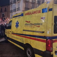 Ambulance in Malaga.