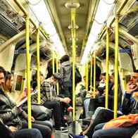 The London tube.