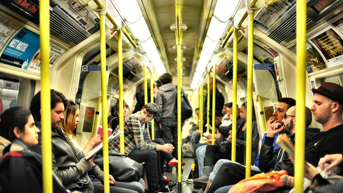 The London tube.