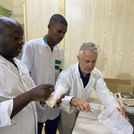Doctors from the foundation.