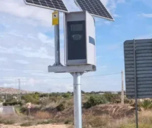 Overactive speed camera in El Mami.