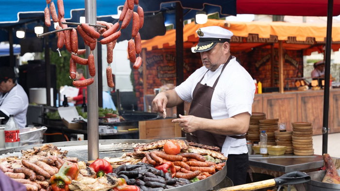 Maritime market in Nerja.