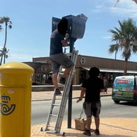 New speed cameras being installed in Fuengirola.