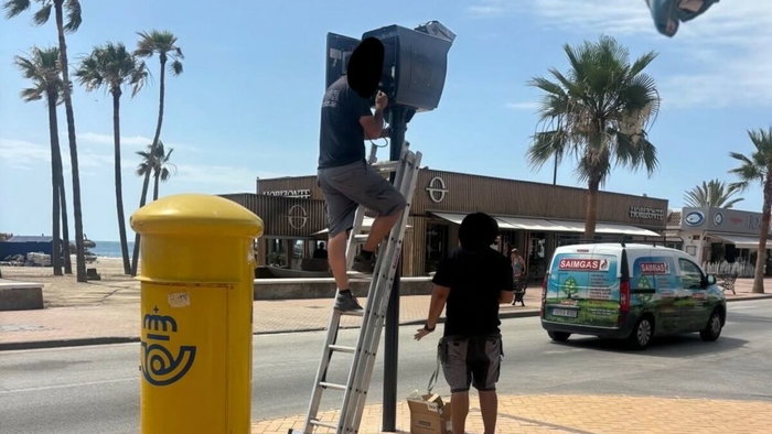 New speed cameras being installed in Fuengirola.