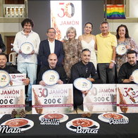 Contestants of the 2026 Serón Ham Carving Competion.