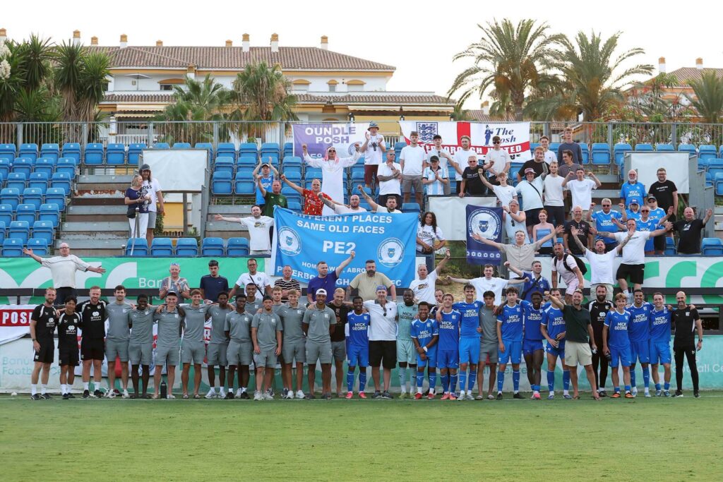 Tough life of a football player: Peterborough United FC chooses Almuñecar for pre-season training