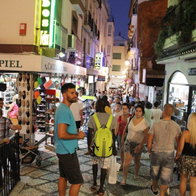 Shopping Night in Almuñecar.
