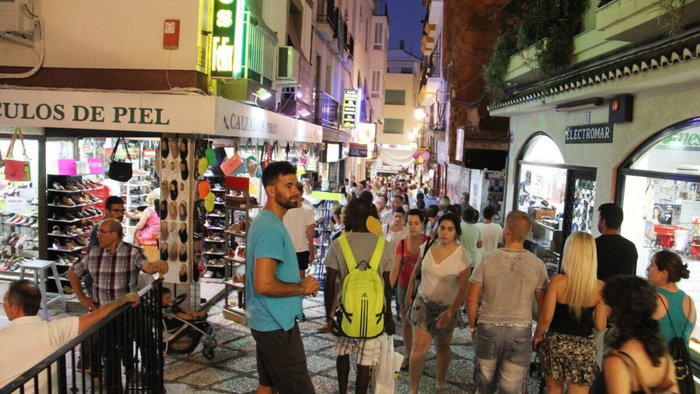 Shopping Night in Almuñecar.