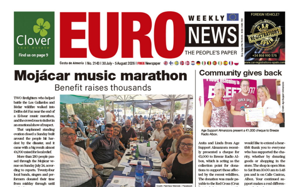 Costa de Almeria newspaper 30 Jul - 5 Aug 2026