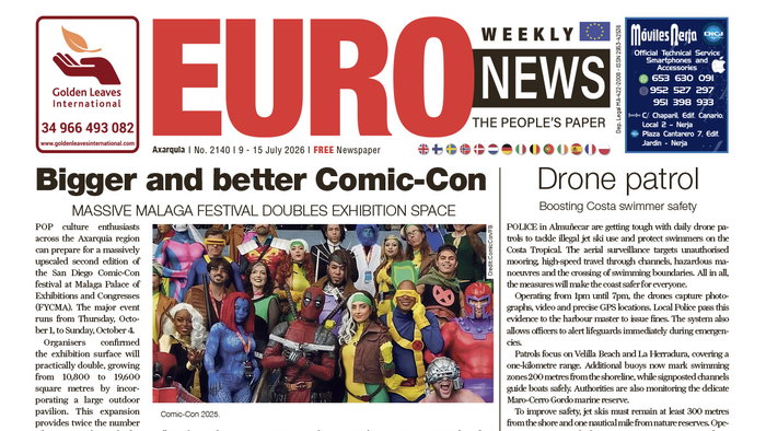 Axarquia 9 – 15 July 2026 Issue 2140