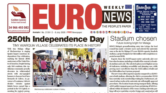 Axarquia 2 – 8 July 2026 Issue 2139