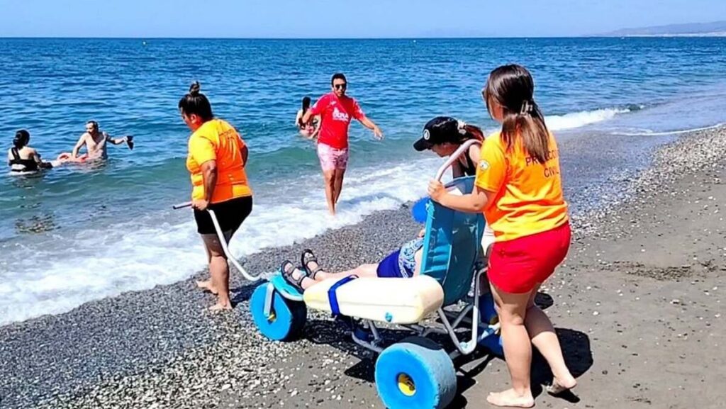 Coastline opens up as Torrox launches 2026 assisted beach bathing scheme