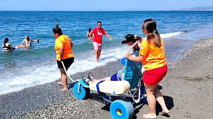 Accessible beaches in Torrox