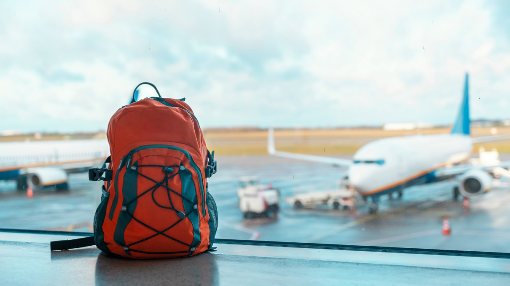 One thrown backpack sent Barcelona airport passengers running and hiding under tables
