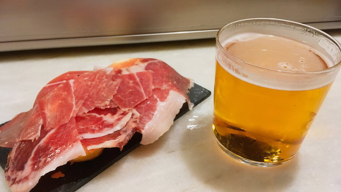 Beer and meat