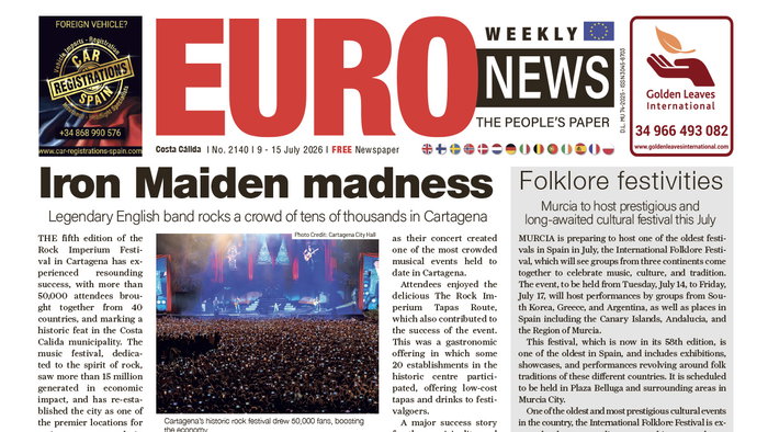 Costa Calida 9 – 15 July 2026 Issue 2140