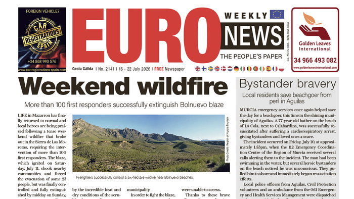 Costa Calida 16 – 22 July 2026 Issue 2141