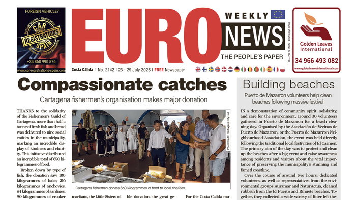 Costa Calida 23 – 29 July 2026 Issue 2142